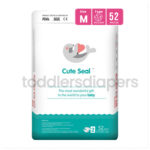 Cute Seal Velcro / Tape Type ( Medium ) - 52 pcs (6 to 11 Kgs)