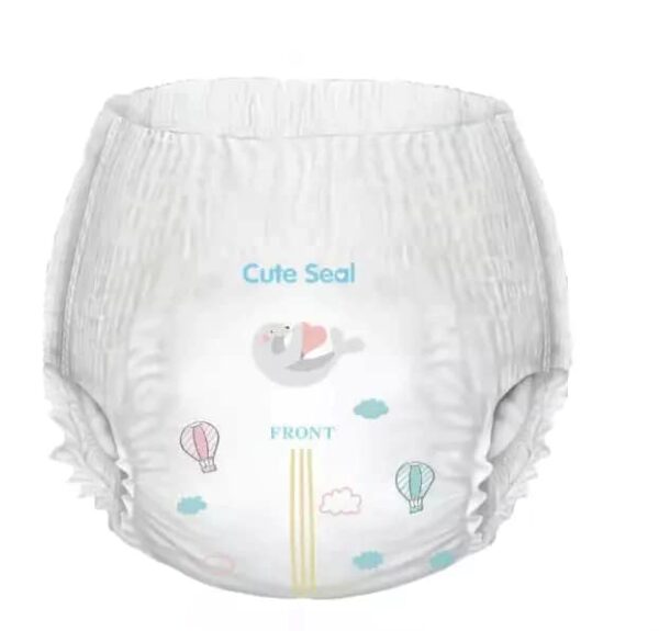 Cute Seal Pant Type ( Medium ) - 56 pcs (6 to 11 Kgs) - Image 2