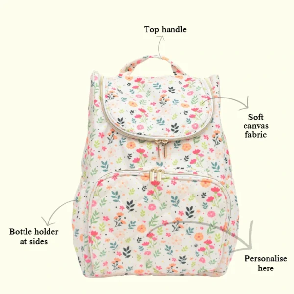 Blossom Bundle Diaper Backpack - Image 2