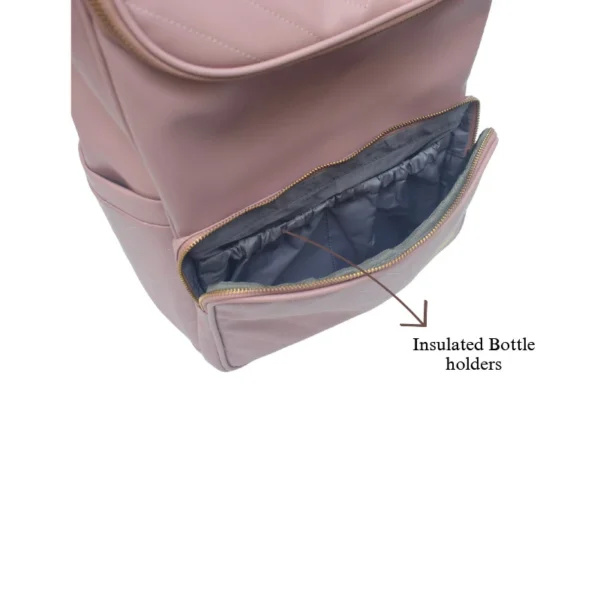 Rose Elan Vegan Diaper Backpack - Image 3