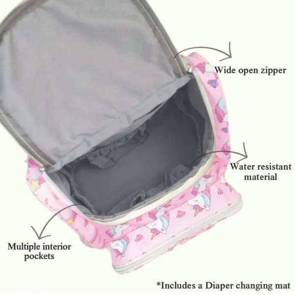 Unicorn Diaper Backpack - Image 10