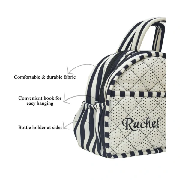 Baby Cow Quilted Diaper Bag - Image 3