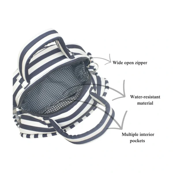 Baby Cow Quilted Diaper Bag - Image 5