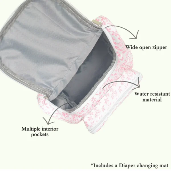Flora Diaper Backpack - Image 4