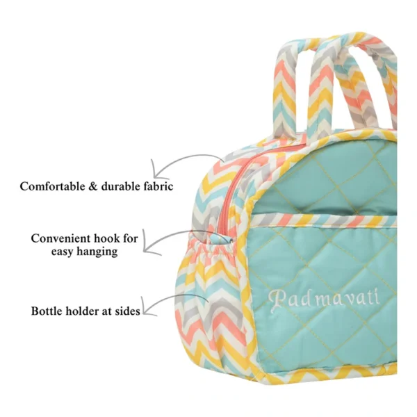 Ballerina Quilted Diaper Bag - Image 3