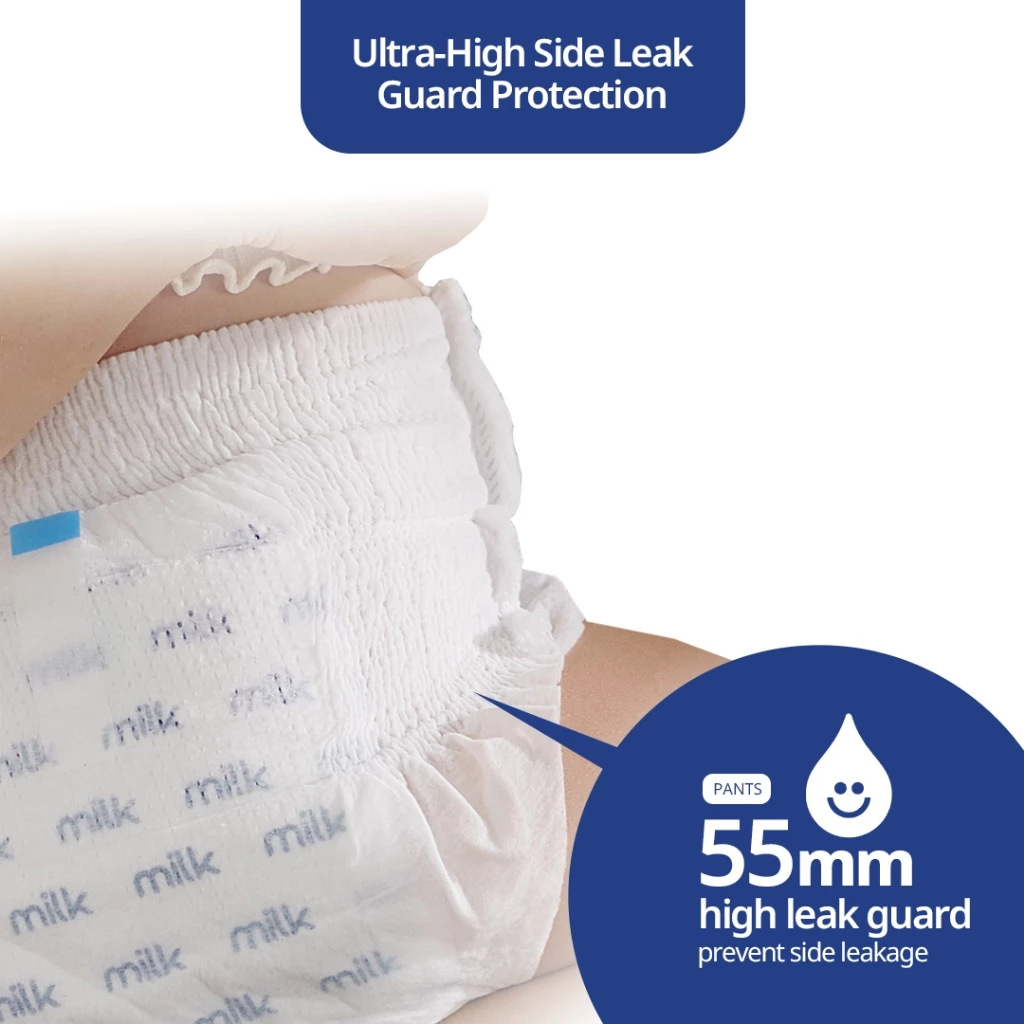 Milk Baby Diaper Yoga Pants ( XXL )- 24 Pcs - Image 6