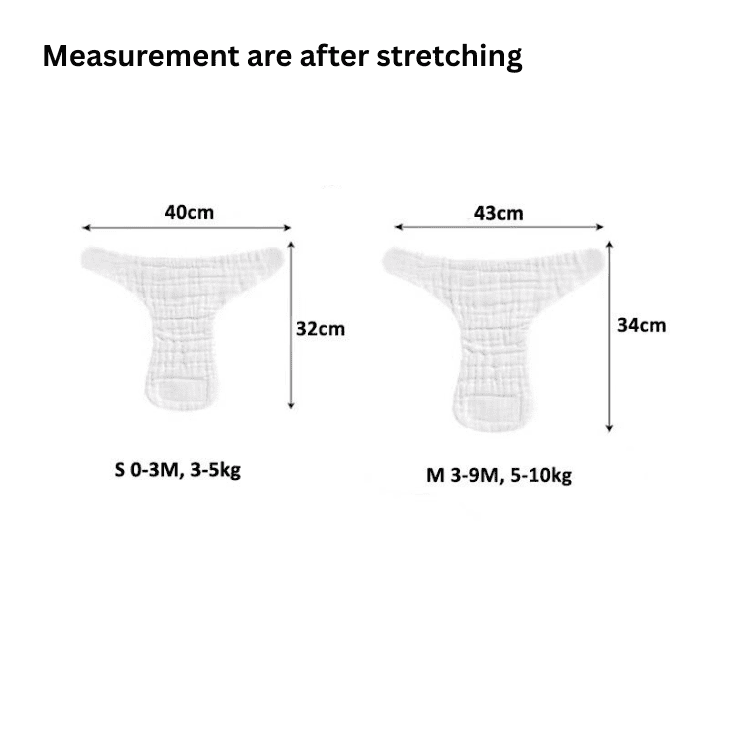 Muslin Cotton Velcro-Type Padded Training Underwear - Image 2