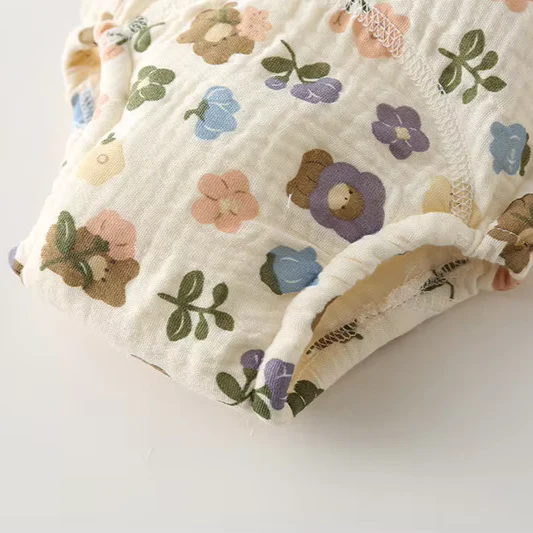 6-Layer Muslin Cotton Padded Underwear for Kids - Image 8