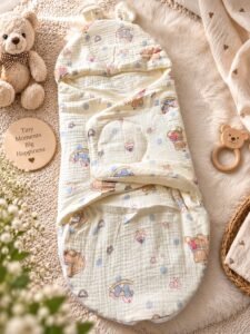 Muslin Sleeping Bag( Horse & Bear)