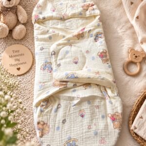 Muslin Sleeping Bag( Horse & Bear)