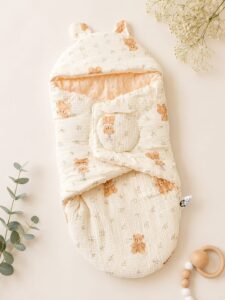 Muslin Baby Carry Bed ( Teddy )