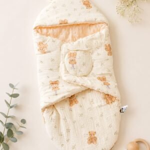 Muslin Baby Carry Bed ( Teddy )