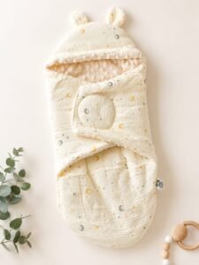 Muslin Baby Carry Bed ( Star )