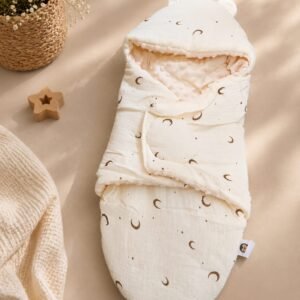 Muslin Baby Carry Bed ( Moon )