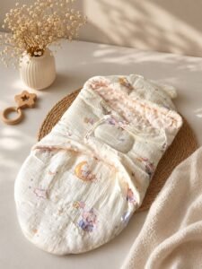 Muslin Baby Carry Bed ( Elephant )