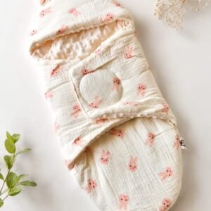 Muslin Baby Carry Bed ( Bunny )